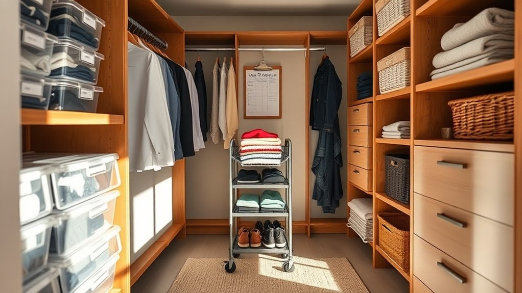 smart closet organization tips