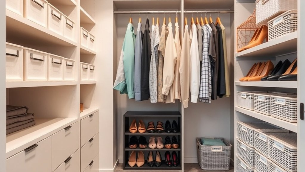 smart closet organization tips