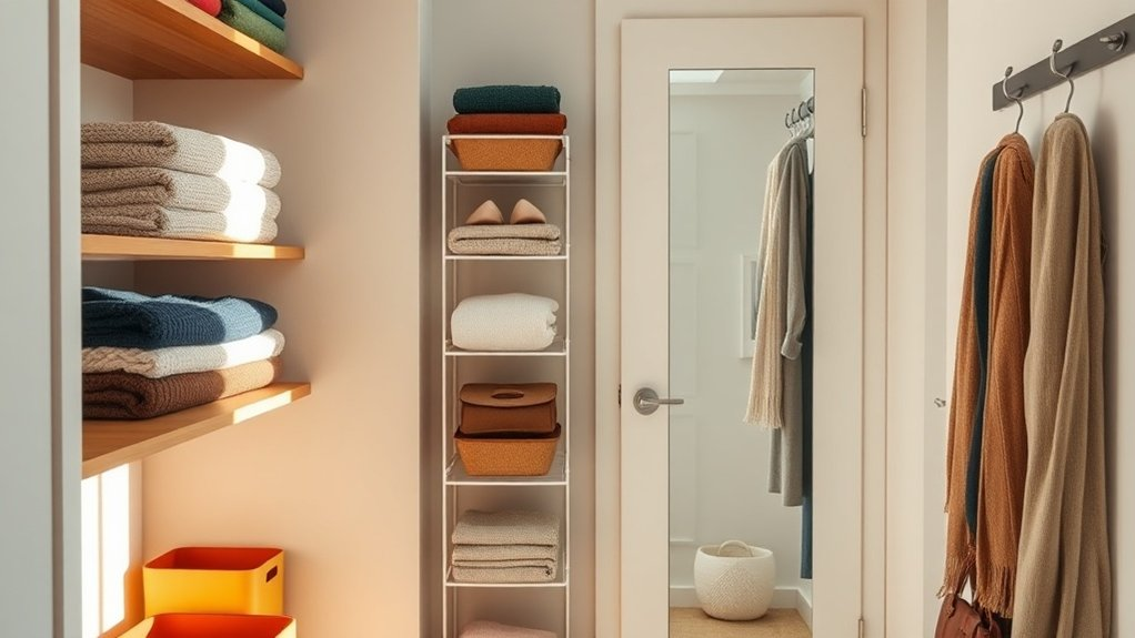 smart closet organizing hacks