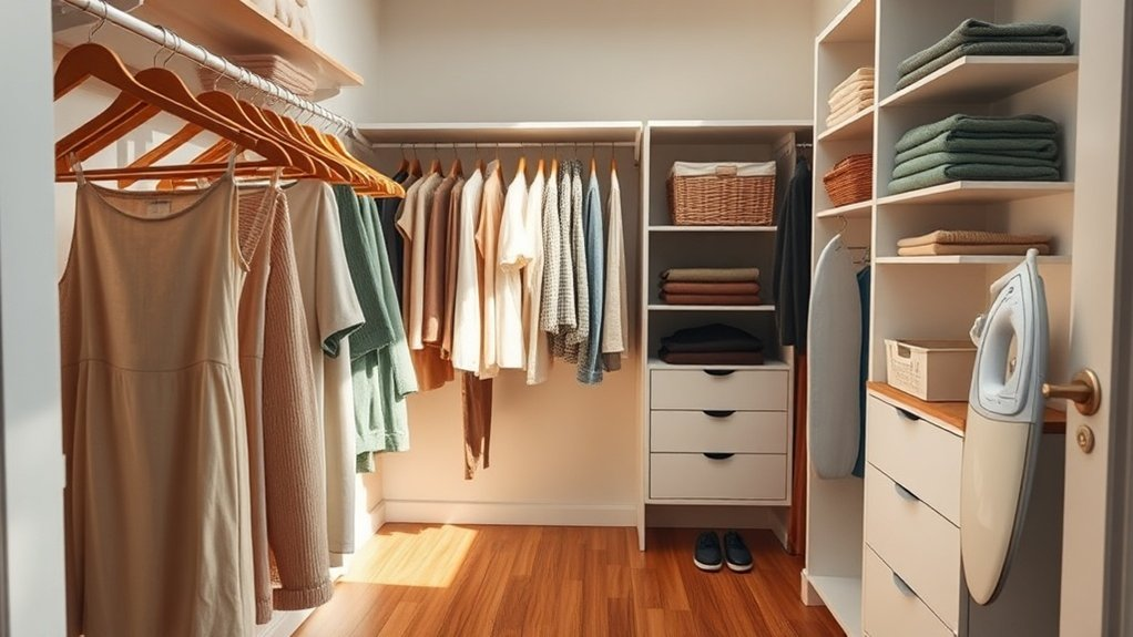 smart habits for small closets