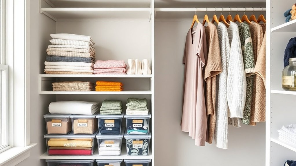 smart seasonal clothing storage