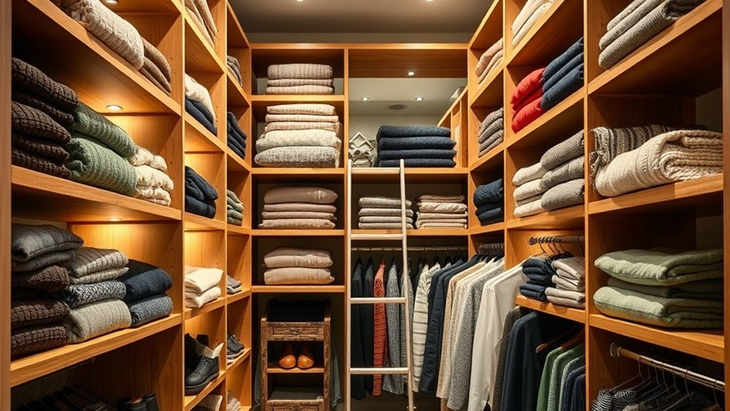 smart shelving for organization