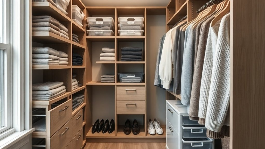 smart storage for small closets
