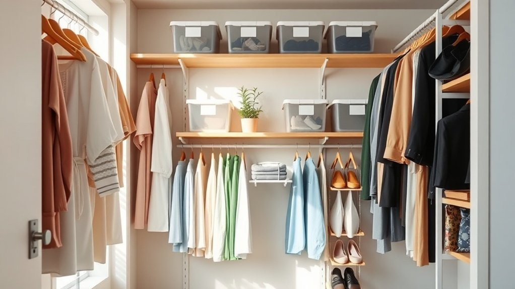 sort declutter categorize organize