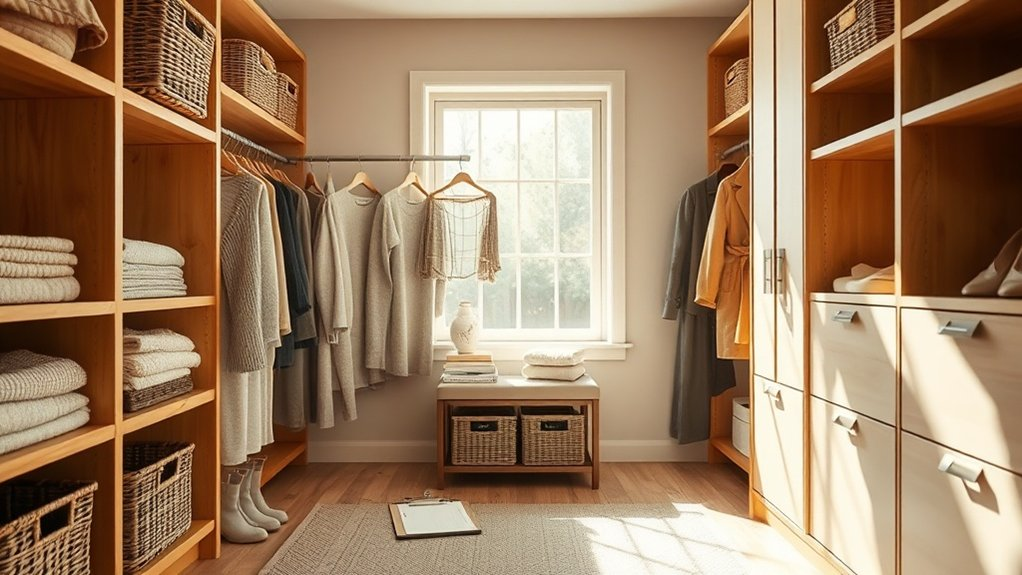 sort declutter organize maintain