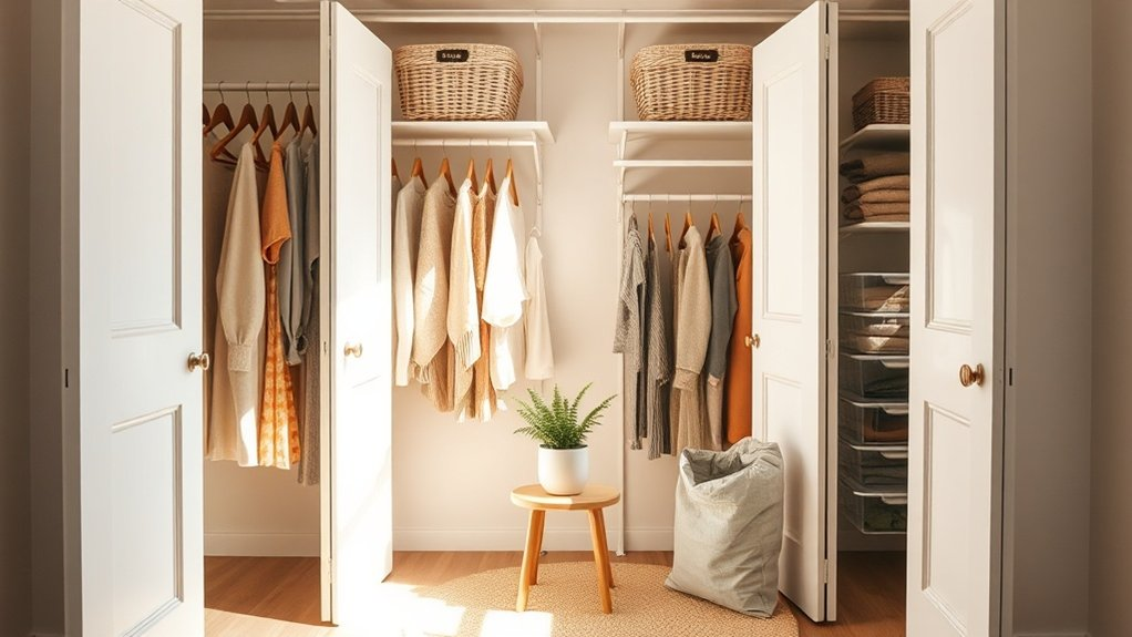 sort donate toss organize