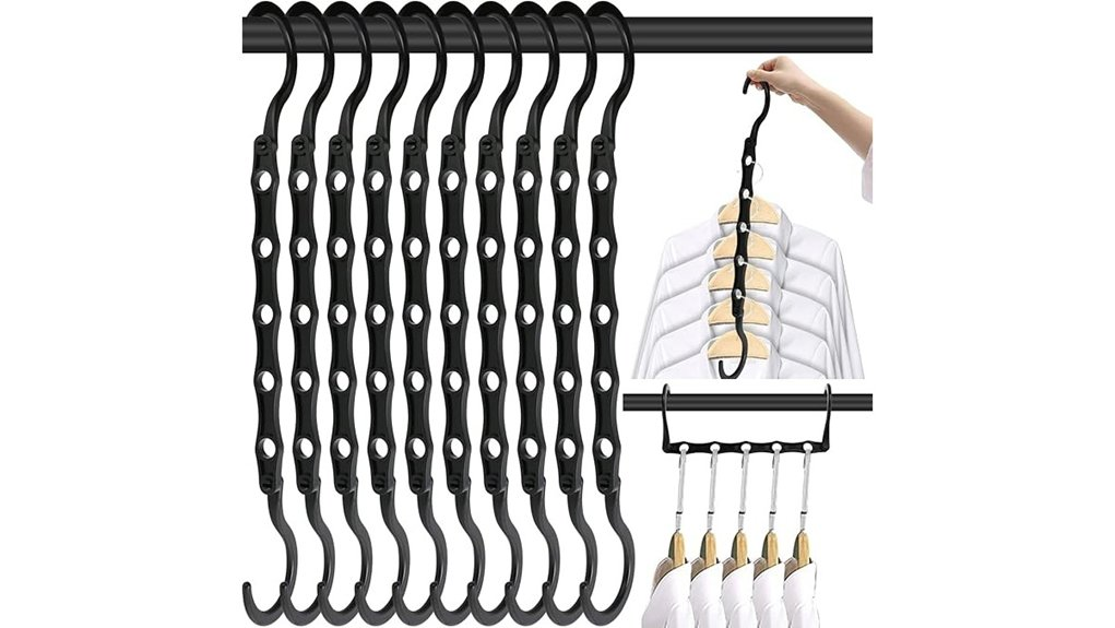 space saving clothing hangers