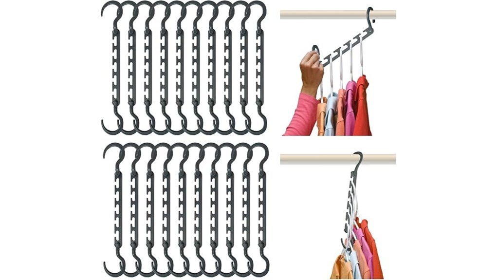 space saving hanger solution