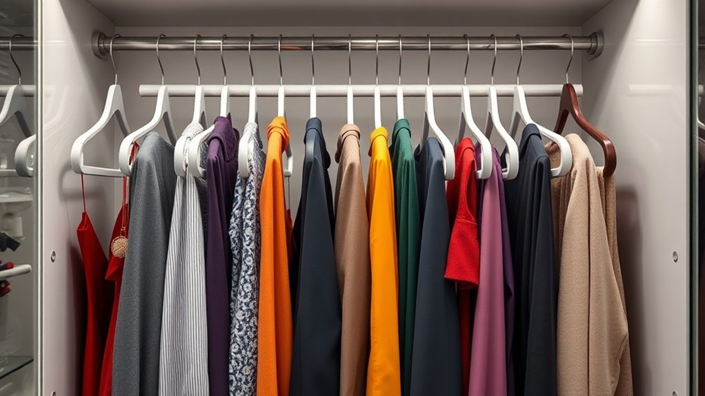 space saving hangers for organization