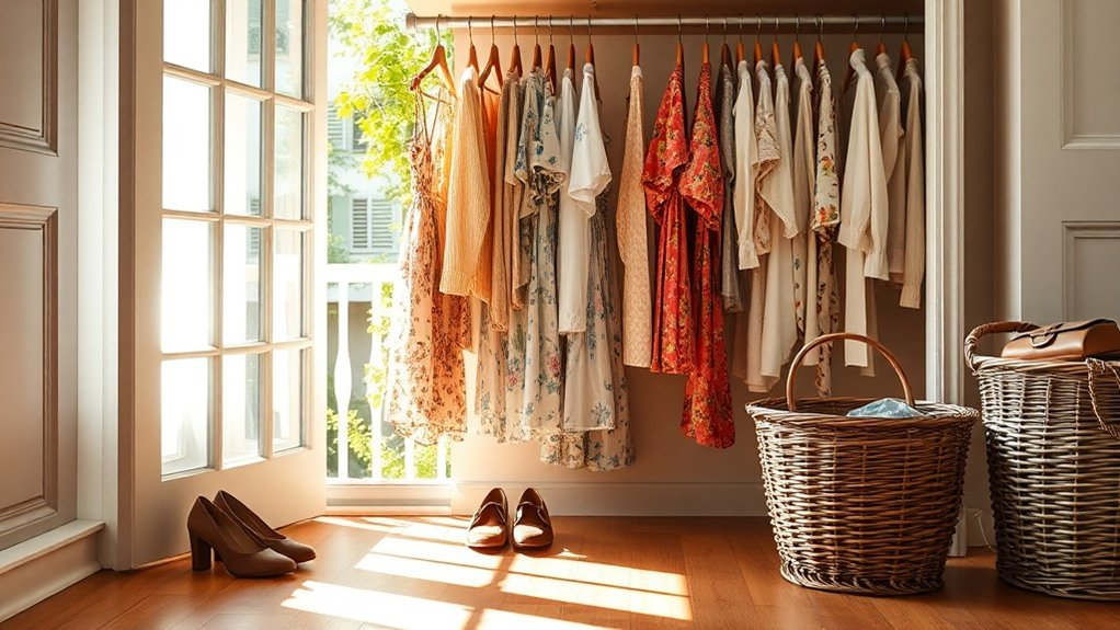 spring wardrobe decluttering tips