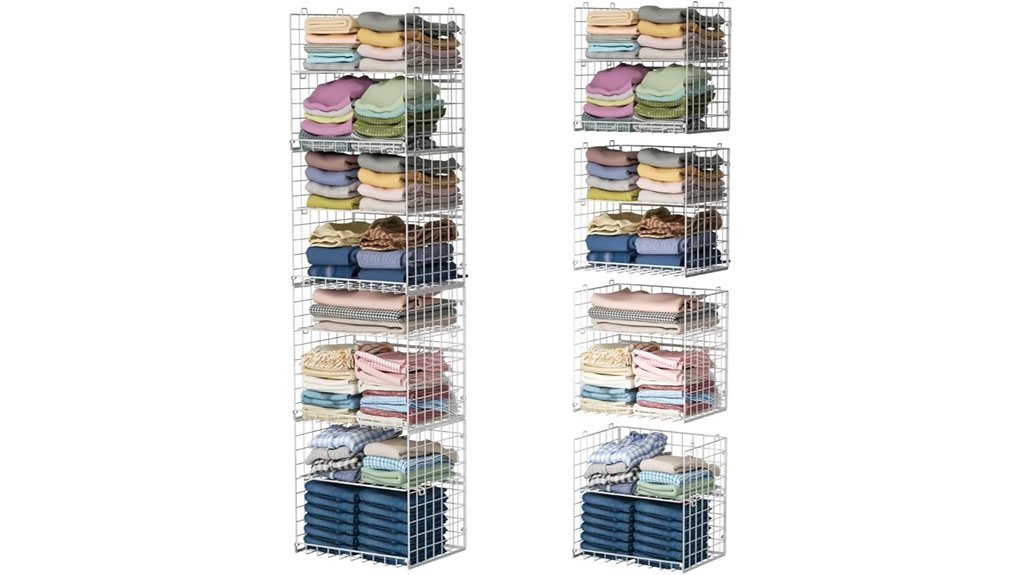 stackable closet organization solution