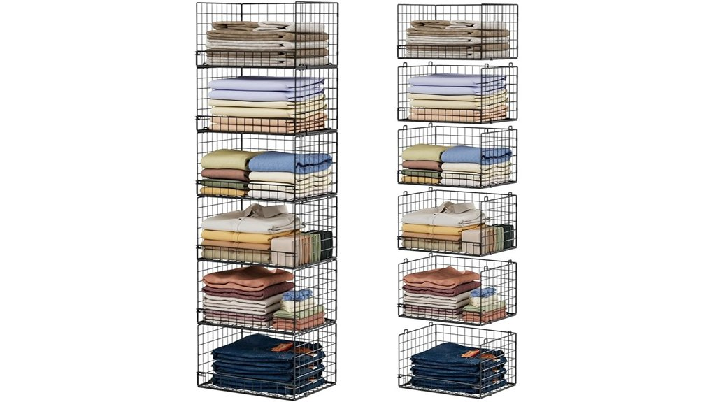 stackable closet storage solution