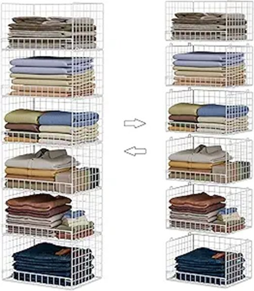 stackable closet storage solution