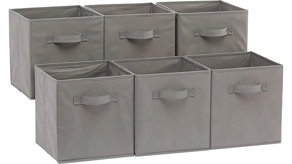 storage cubes pack six