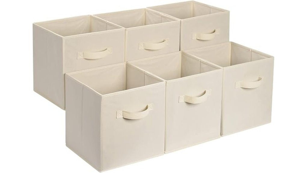 storage cubes pack six