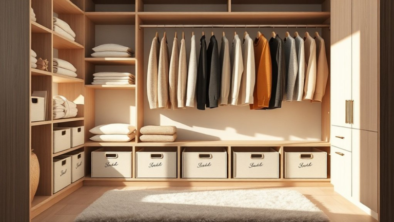 streamlined closet organization solution