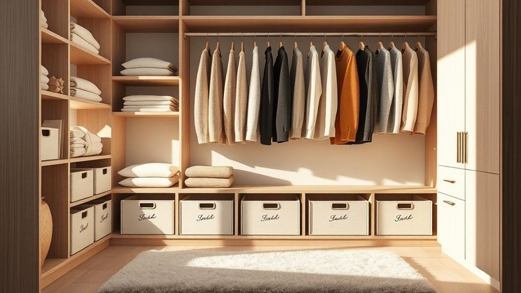 streamlined closet organization solution