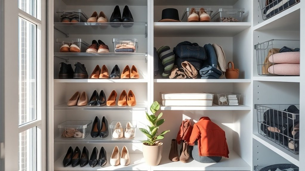 streamlined closet organization solution
