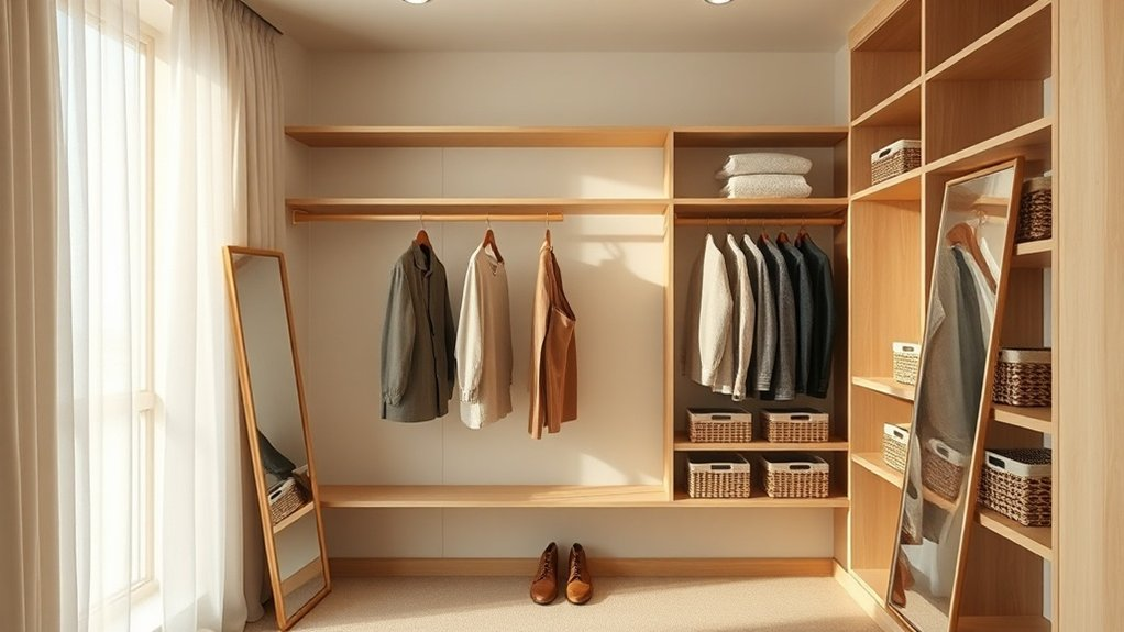 streamlined closet organization tips