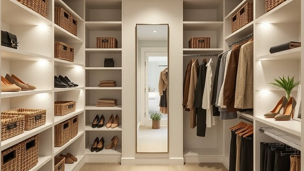 streamlined closet organization tips