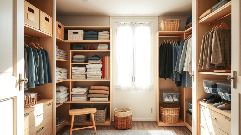 stress free closet decluttering tips