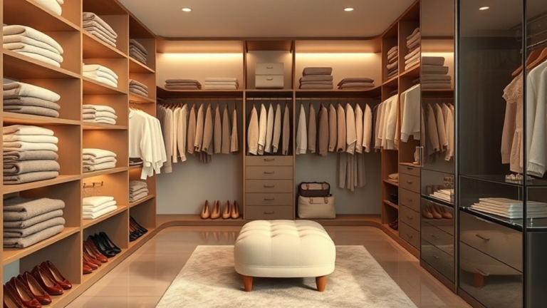 stress free closet organization