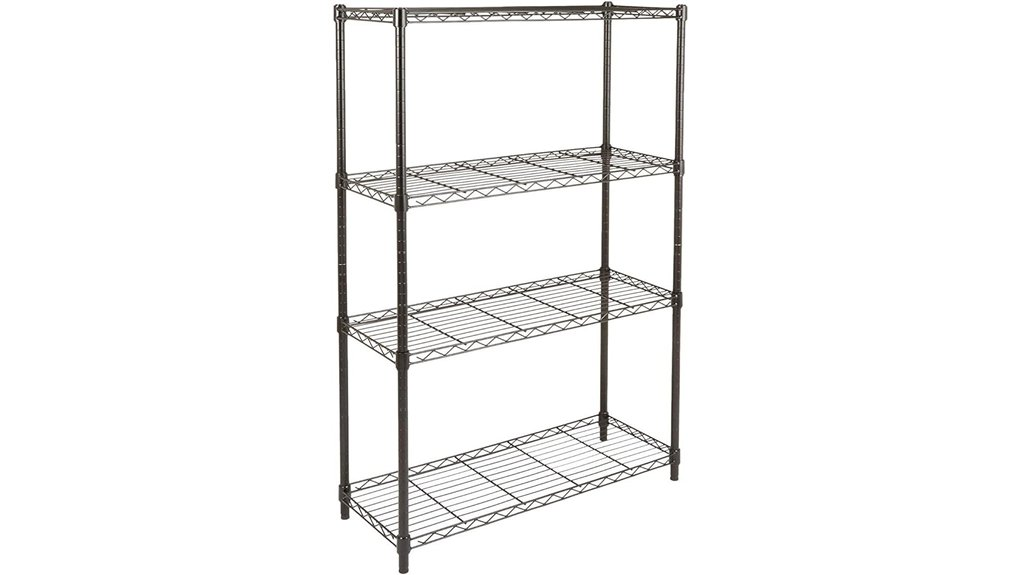 sturdy wire shelving unit