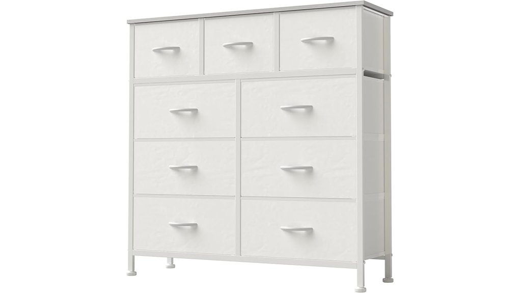 stylish bedroom storage solution