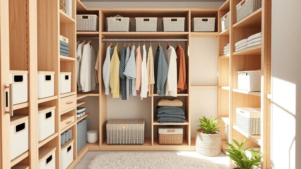 stylish closet makeover today