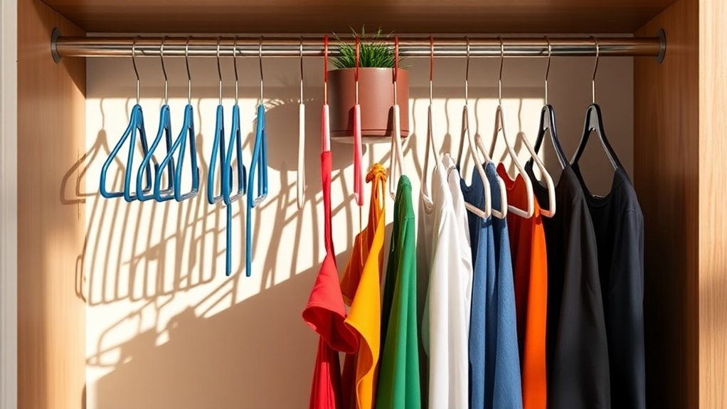 stylish space saving closet solutions