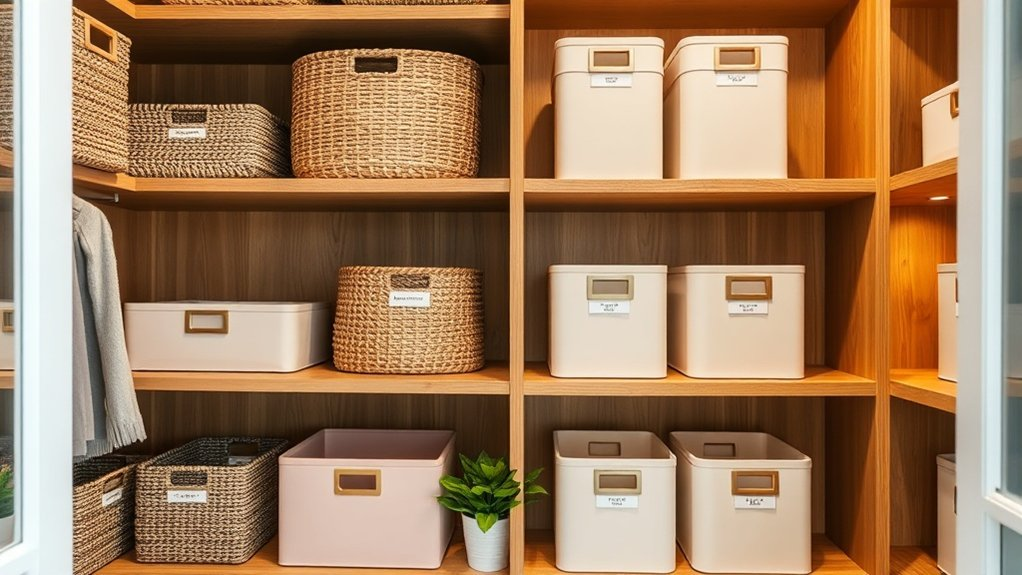 stylish storage for organization