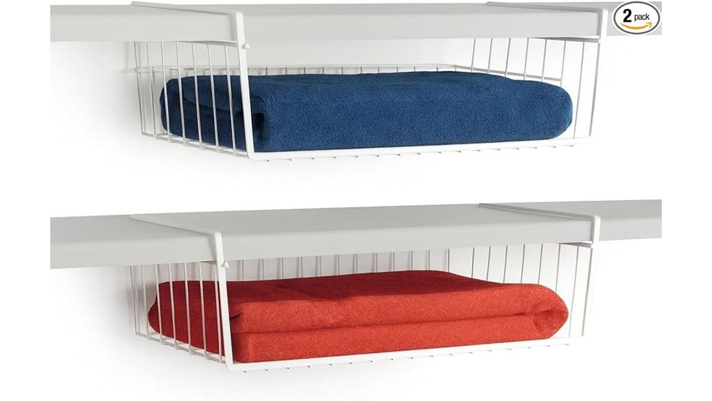 stylish wire storage baskets