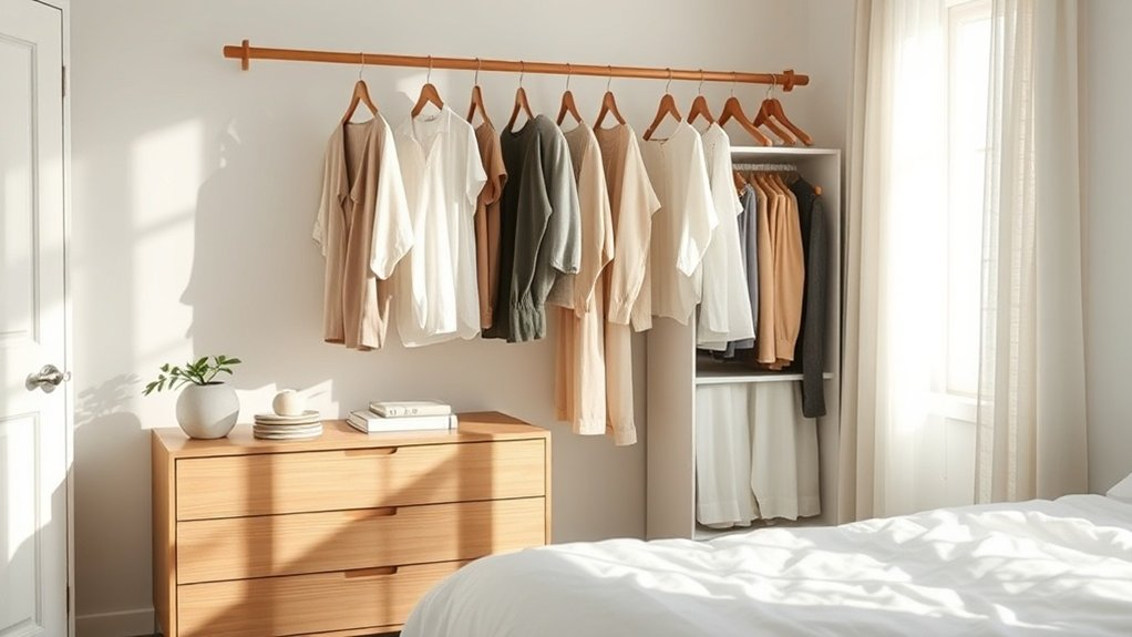 sustain minimal closet habits