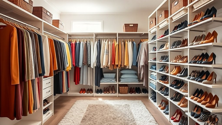sustainable closet organization tips