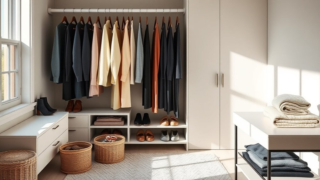 sustainable closet organization tips