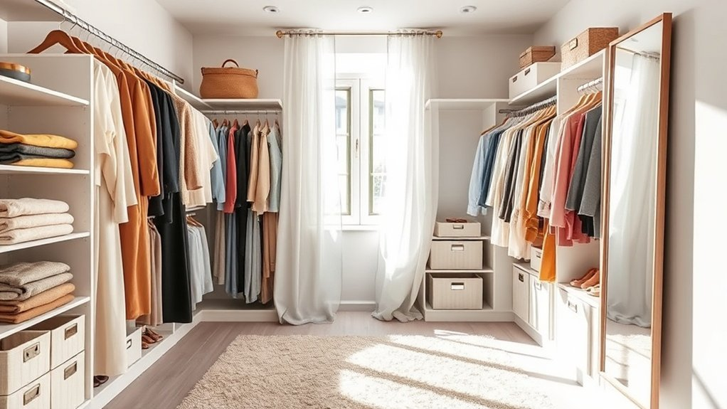 sustainable closet organization tips