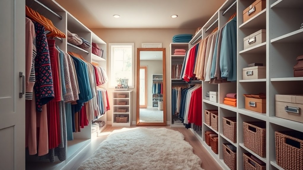 sustainable closet organization tips
