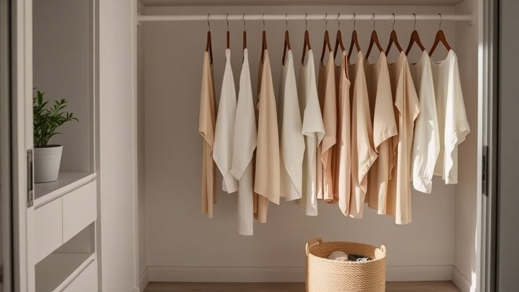 sustainable minimalist wardrobe care