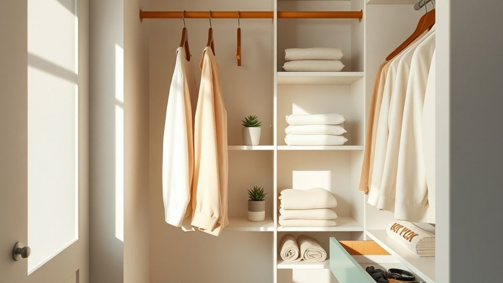 sustainable minimalist wardrobe management