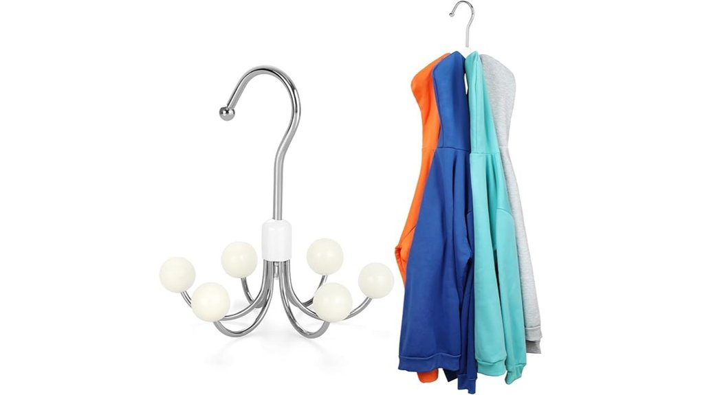 swivel hoodie accessory organizer