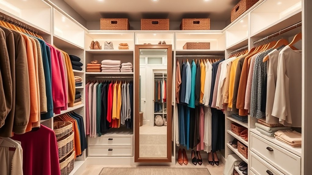 tailored wardrobe organization strategies