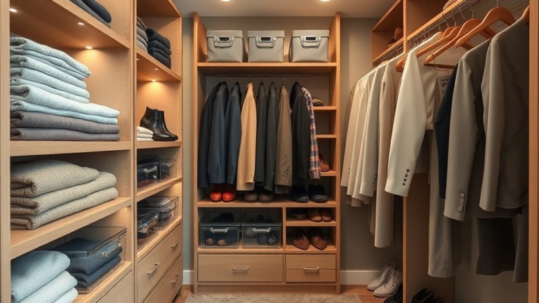 thoughtfully designed closet solutions