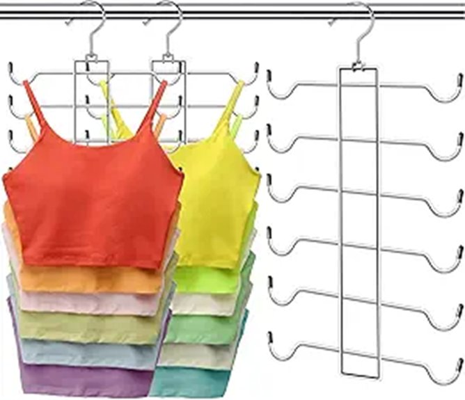 tiered tank top hangers