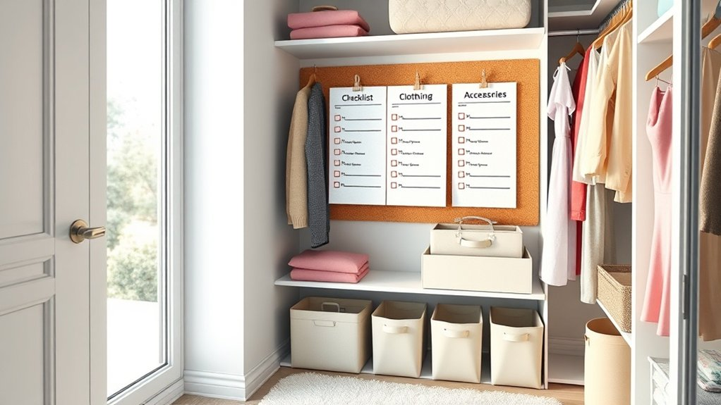 top closet organization tips