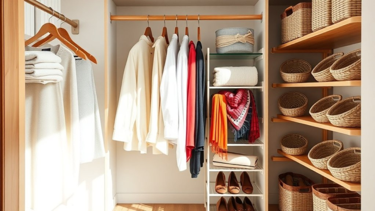 top closet organization tips