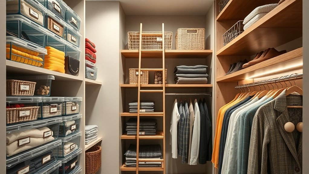 top closet storage solutions
