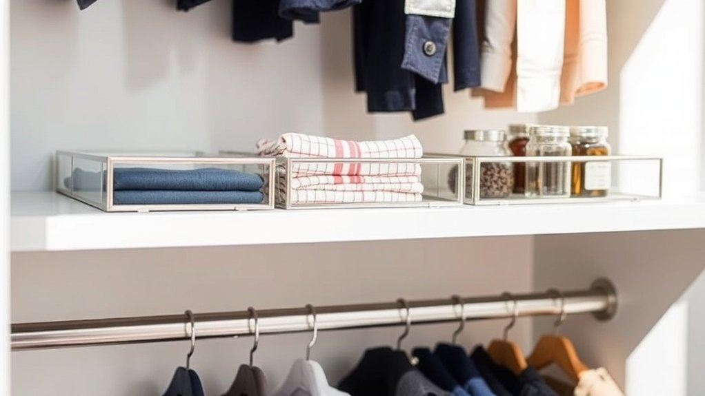 top small closet organizers