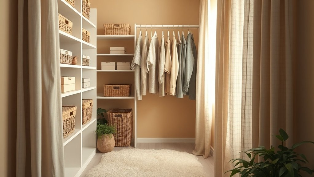 tranquil colors and textures