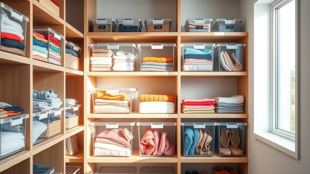 transparent stackable storage solutions