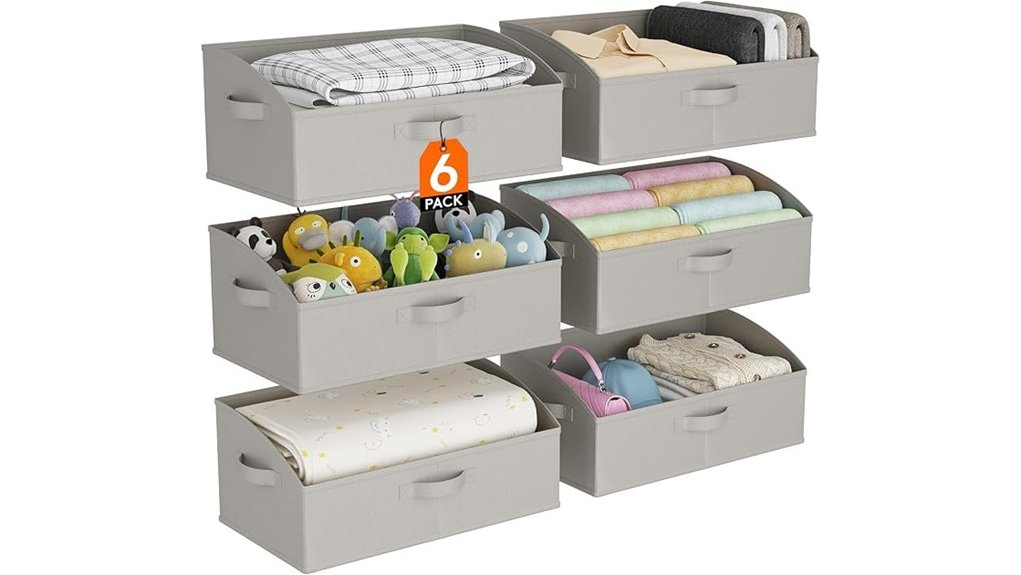 trapezoid storage bins set